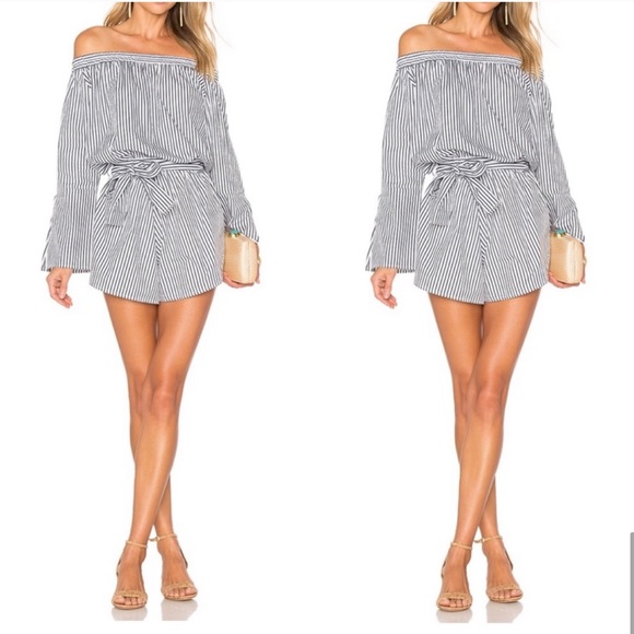 REVOLVE Pants - Faithfull The Brand Bisque Playsuit Striped 4